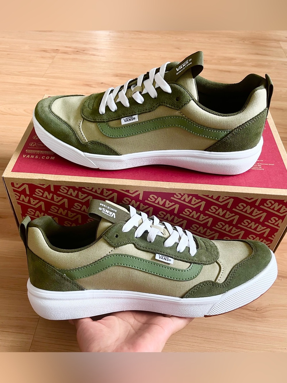 Vans Range EXP Sport Block Elm/Grape Leaf Mens 11.0 US